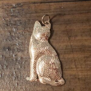 14k gold charm